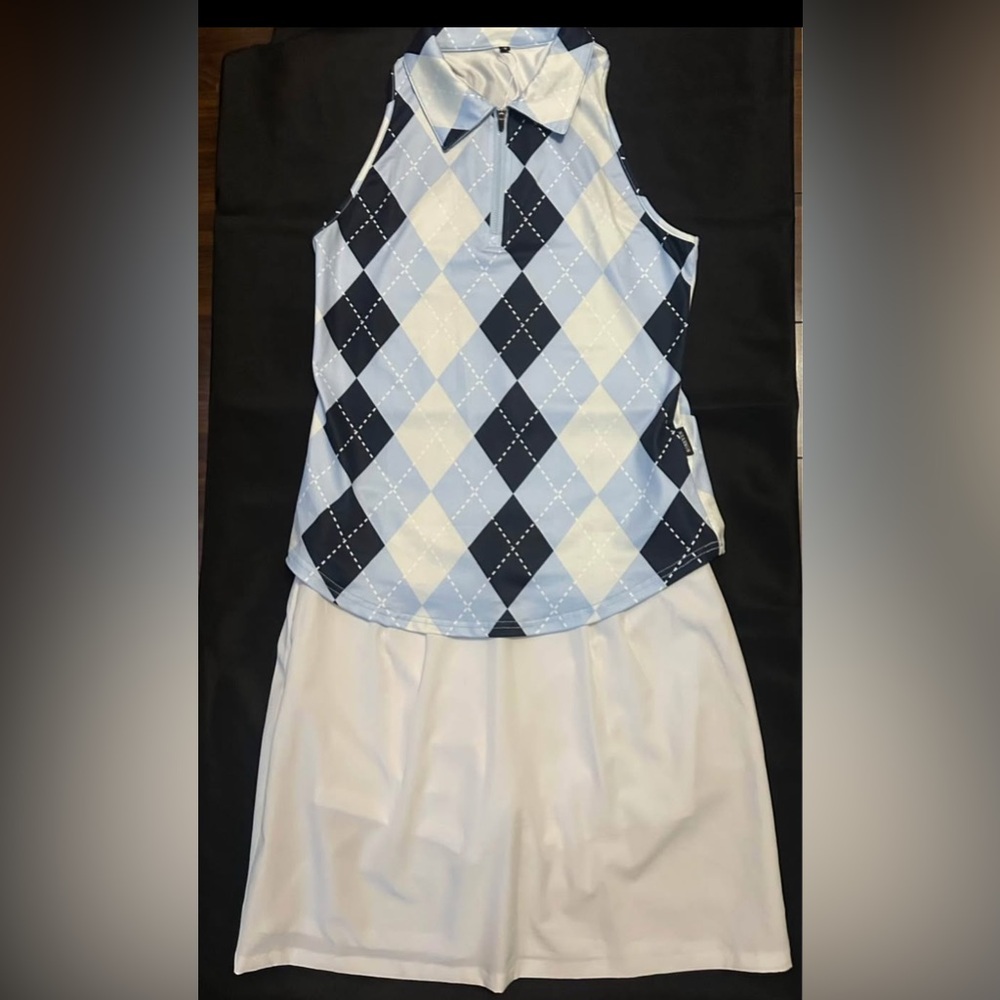 Argyle Golf Outfit